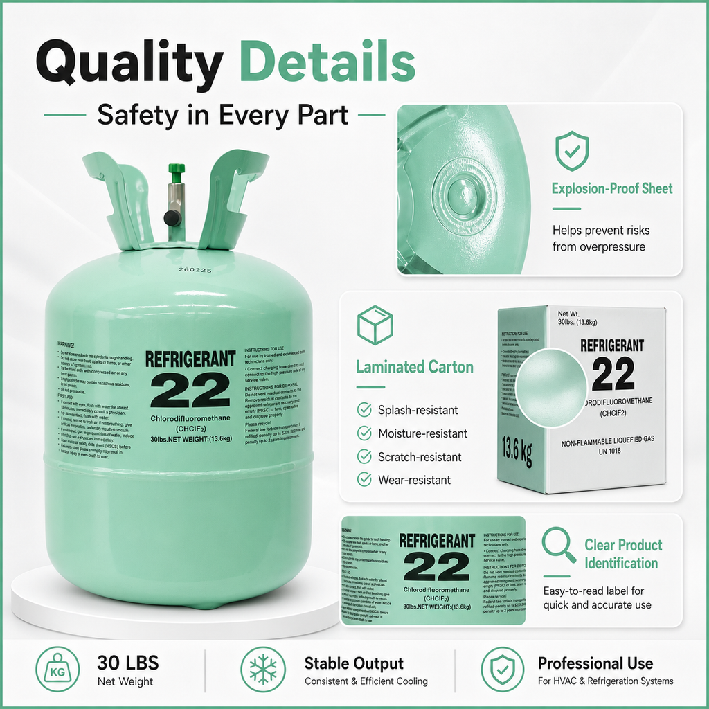 30LBS R22 Refrigerant