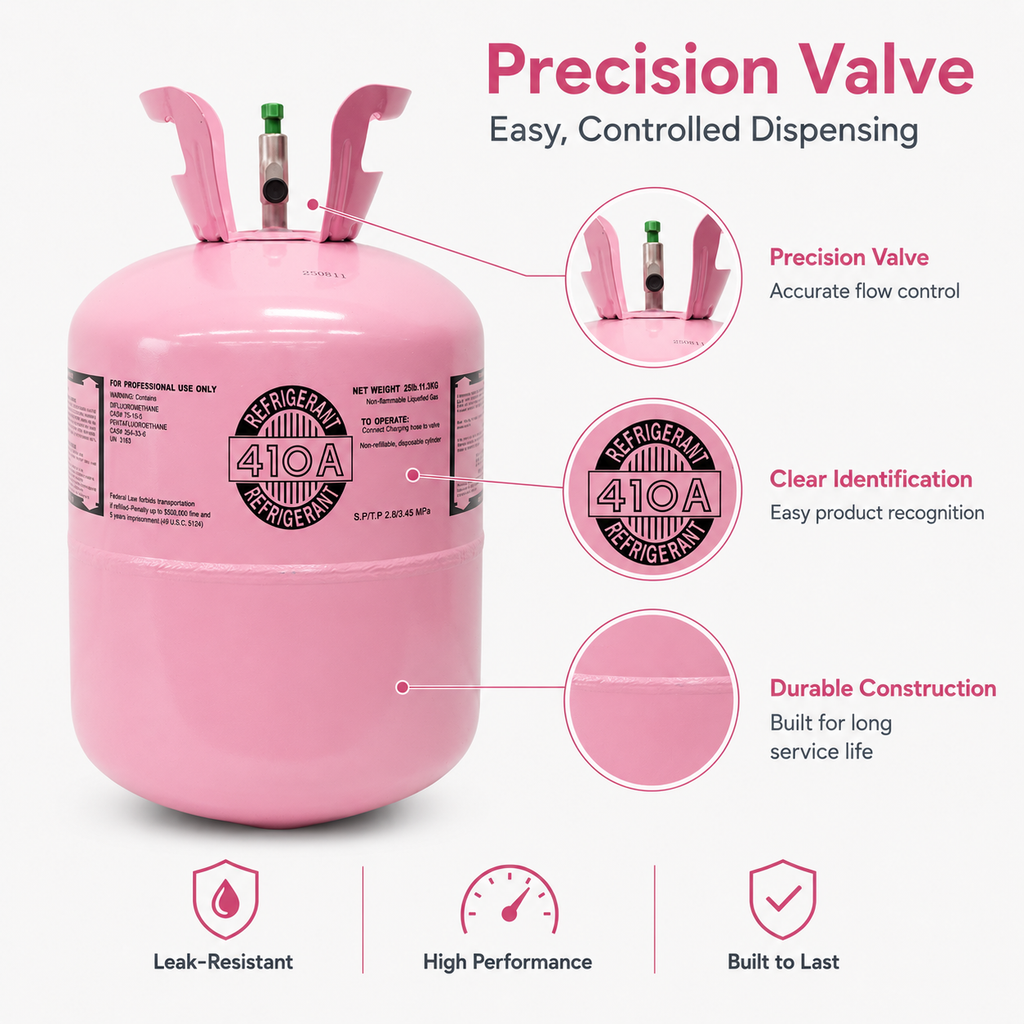 25LBS R410A Refrigerant