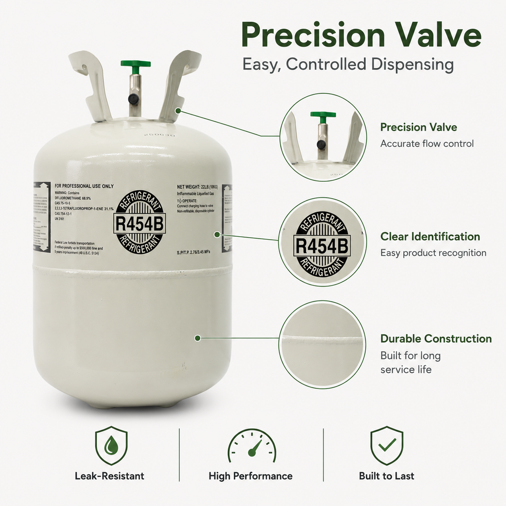 22LBS R454B Refrigerant